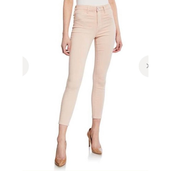 L’agence Margot cropped Skinny Jeans 29 color pink - Picture 2 of 10